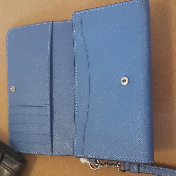 NEW Blue Coach Wallet - Picture 2 of 7